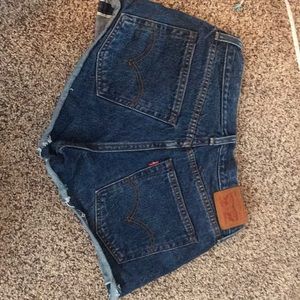Levi’s denim shorts